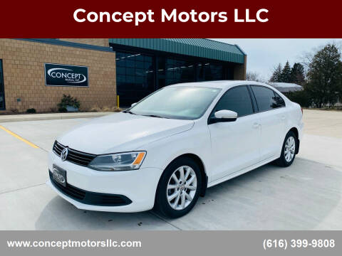 2012 Volkswagen Jetta for sale at Concept Motors LLC in Holland MI