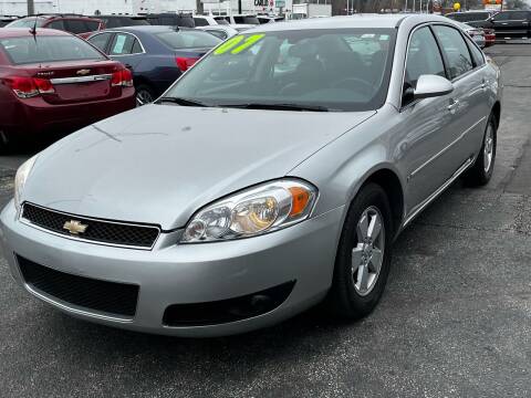 2007 Chevrolet Impala for sale at North Chicago Car Sales Inc in Waukegan IL