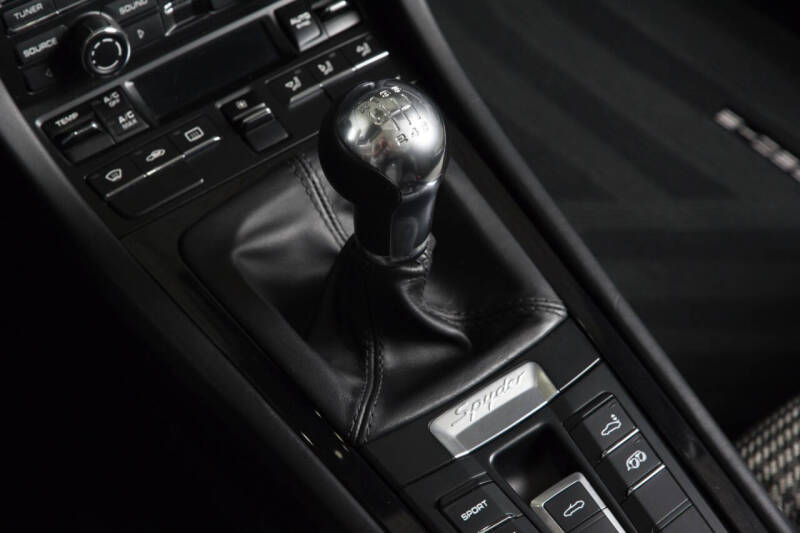 2016 Porsche Boxster Spyder