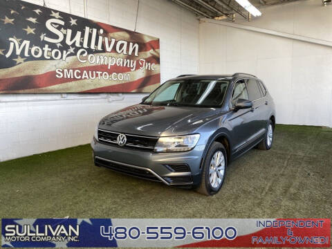 2018 Volkswagen Tiguan for sale at SULLIVAN MOTOR COMPANY INC. in Mesa AZ