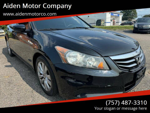 2012 Honda Accord for sale at Aiden Motor Company in Portsmouth VA