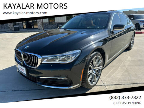 2016 BMW 7 Series for sale at KAYALAR MOTORS in Houston TX