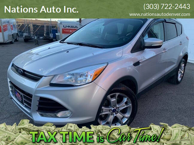 2014 Ford Escape for sale at Nations Auto Inc. in Denver CO