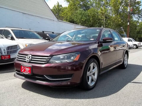 2014 Volkswagen Passat for sale at 1st Choice Auto Sales in Fairfax VA