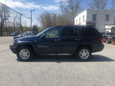 2004 Jeep Grand Cherokee for sale at DND AUTO GROUP in Belvidere NJ