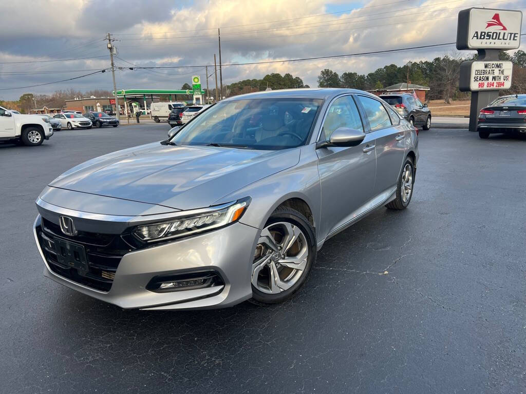 2018 Honda Accord for sale at Absolute Cars Inc in Benson, NC