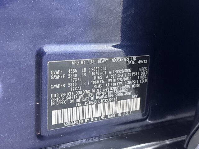 2014 Subaru Outback 2.5i Limited