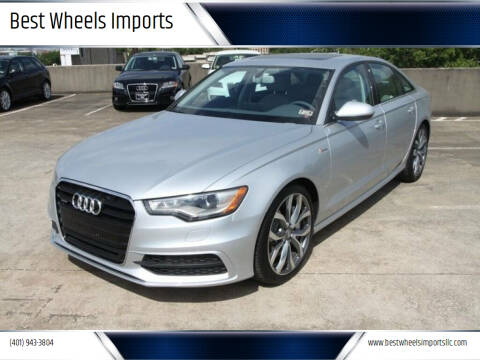2015 Audi A6 for sale at Best Wheels Imports in Johnston RI