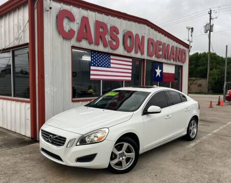 2012 Volvo S60 for sale at Cars On Demand 2 in Pasadena TX