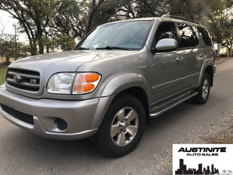 2003 Toyota Sequoia for sale at Austinite Auto Sales in Austin TX