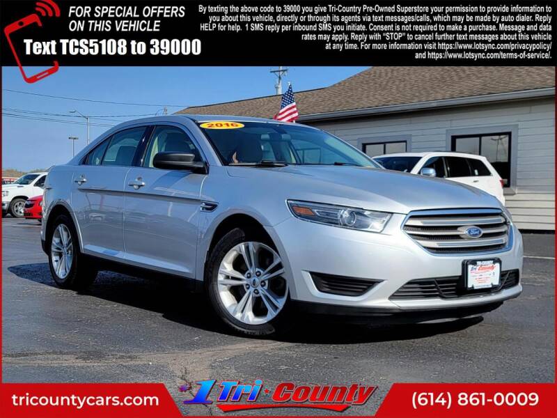 2016 Ford Taurus for sale at Tri-County Pre-Owned Superstore in Reynoldsburg OH
