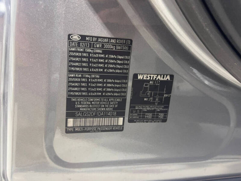 2013 Land Rover Range Rover HSE