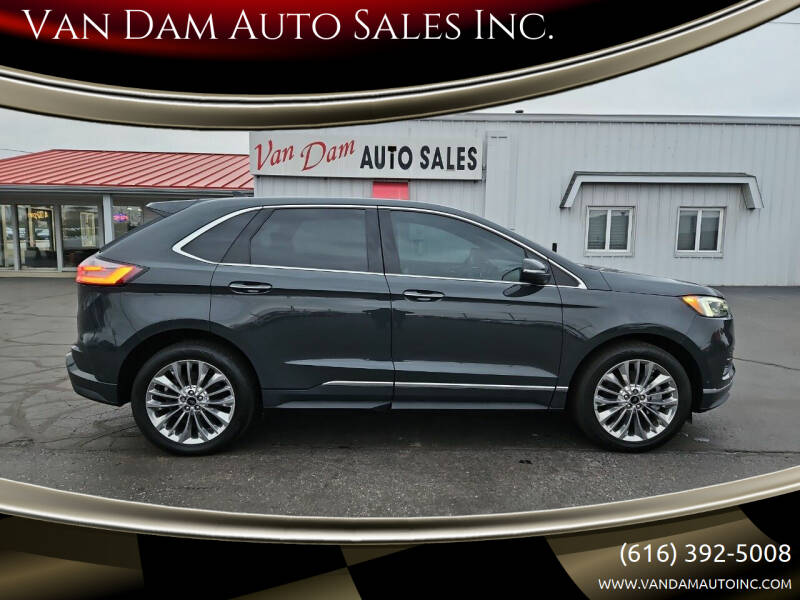 2021 Ford Edge for sale at Van Dam Auto Sales Inc. in Holland MI