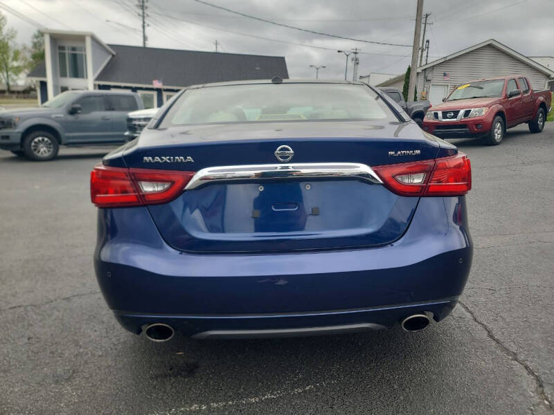 2016 Nissan Maxima Platinum