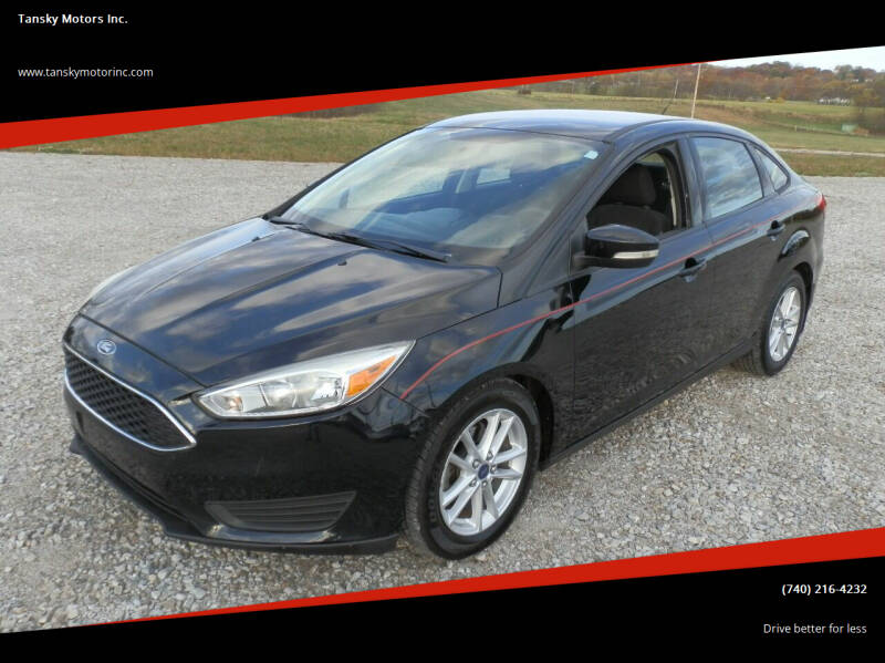 2016 Ford Focus for sale at Tansky Motors Inc. in Rockbridge OH