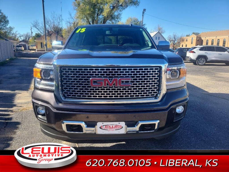 Used 2015 GMC Sierra 1500 Denali Denali with VIN 3GTU2WEC4FG248077 for sale in Liberal, KS