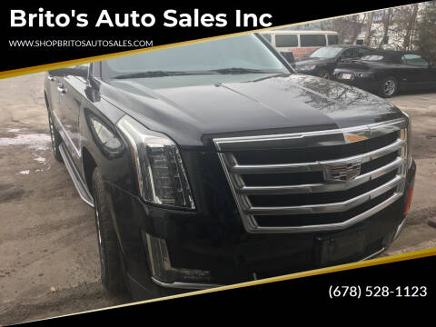 2016 Cadillac Escalade ESV for sale at Brito's Auto Sales Inc in Conyers GA