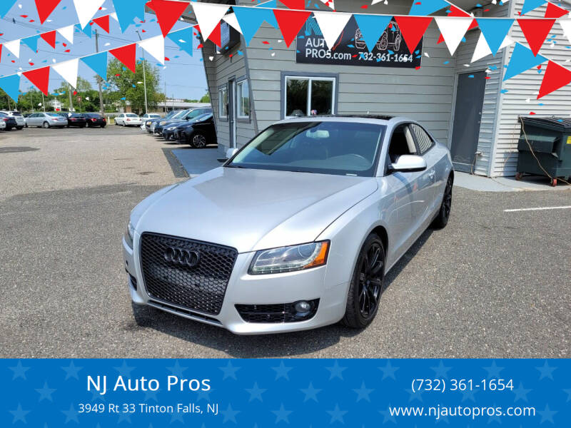 2011 Audi A5 for sale at NJ Auto Pros in Tinton Falls NJ
