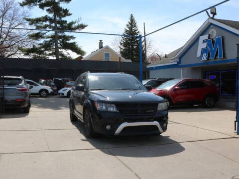 2018 Dodge Journey for sale at F & M AUTO SALES in Detroit MI