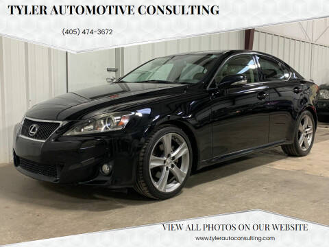 2013 Lexus IS 250 for sale at TYLER AUTOMOTIVE CONSULTING in Yukon OK