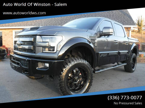 2017 Ford F-150 for sale at Auto World Of Winston - Salem in Winston Salem NC
