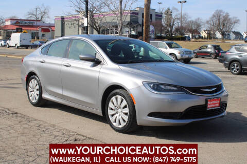 2015 Chrysler 200 for sale at Your Choice Autos - Waukegan in Waukegan IL