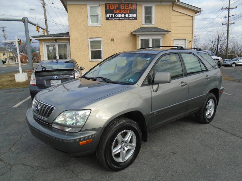 2002 Lexus RX 300 for sale at Top Gear Motors in Winchester VA