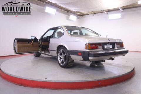 1986 BMW 6 Series 635CSi