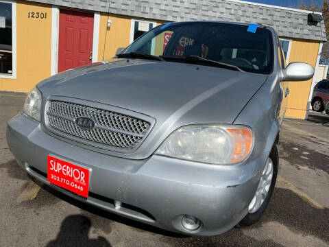 2005 Kia Sedona for sale at Superior Auto Sales, LLC in Wheat Ridge CO