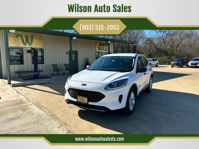 2021 Ford Escape for sale at Wilson Auto Sales in Chandler TX