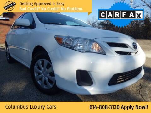 2011 Toyota Corolla for sale at Columbus Luxury Cars in Columbus OH