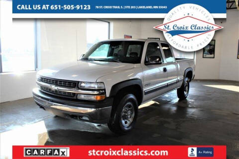 2001 Chevrolet Silverado 2500 for sale at St. Croix Classics in Lakeland MN