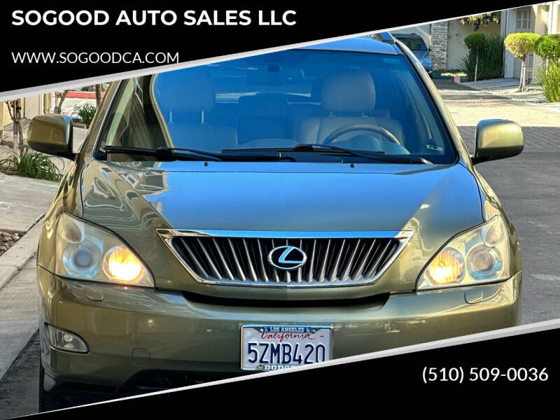 2008 Lexus RX 350 for sale at SOGOOD AUTO SALES LLC in Newark CA