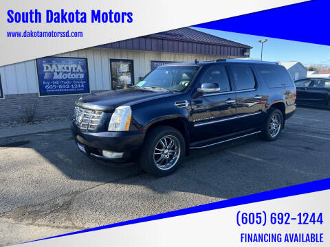 2007 Cadillac Escalade ESV for sale at South Dakota Motors in Brookings SD