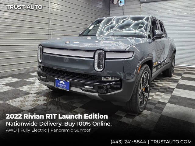 2022 Rivian R1T Launch Edition