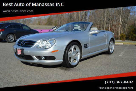 2005 Mercedes-Benz SL-Class for sale at Best Auto of Manassas INC in Manassas VA