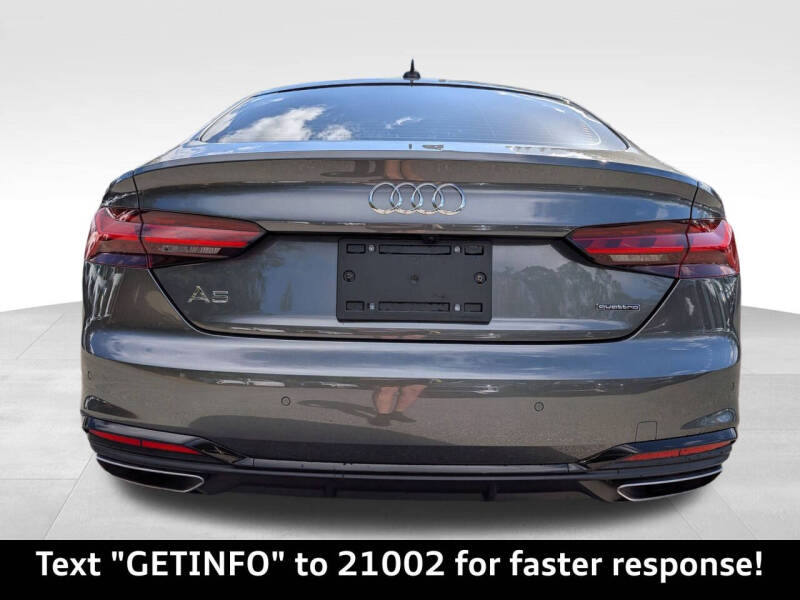 2025 Audi A5 Sportback quattro S line Prem Plus 45 TFSI