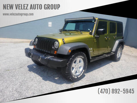 2008 Jeep Wrangler Unlimited for sale at NEW VELEZ AUTO GROUP in Gainesville GA