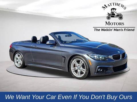 2018 BMW 4 Series for sale at Auto Finance of Raleigh in Raleigh NC