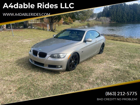 2007 BMW 3 Series for sale at A4dable Rides LLC in Haines City FL