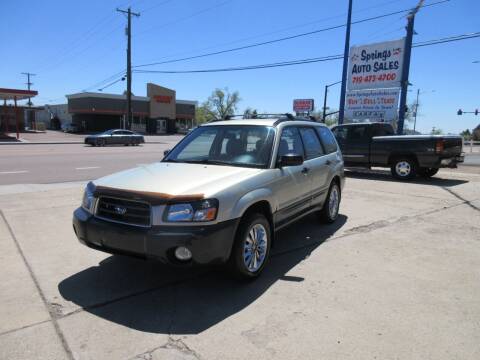 2005 Subaru Forester for sale at Springs Auto Sales in Colorado Springs CO