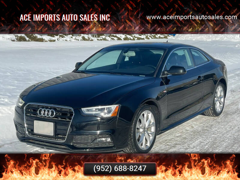 2015 Audi A5 for sale at ACE IMPORTS AUTO SALES INC in Hopkins MN