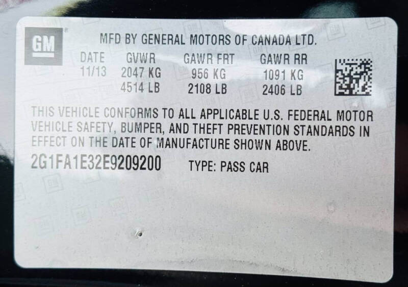 2014 Chevrolet Camaro LS