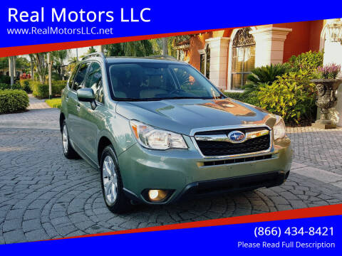 2015 Subaru Forester for sale at Real Motors LLC in Clearwater FL