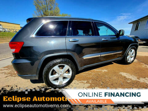 2011 Jeep Grand Cherokee for sale at Eclipse Automotive in Brainerd MN
