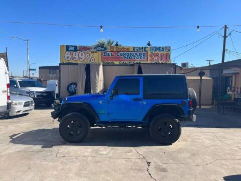 2016 Jeep Wrangler for sale at DEL CORONADO MOTORS in Phoenix AZ