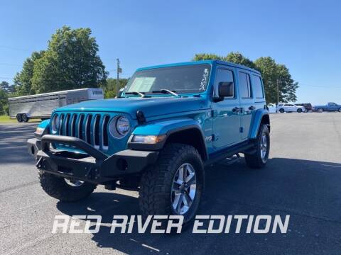 2020 Jeep Wrangler Unlimited for sale at RED RIVER DODGE in Heber Springs AR