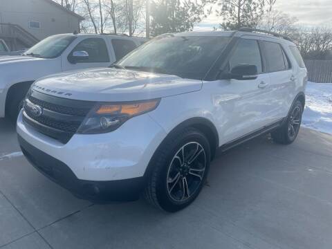 2015 Ford Explorer for sale at Azteca Auto Sales LLC in Des Moines IA