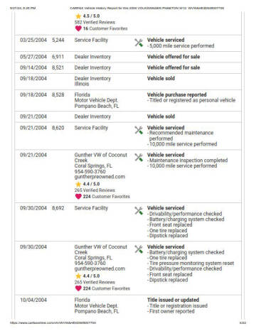 2004 Volkswagen Phaeton Premiere Edition W12