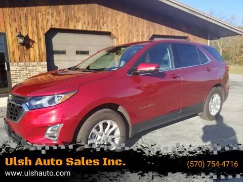 2018 Chevrolet Equinox for sale at Ulsh Auto Sales Inc. in Summit Station PA